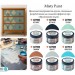 Краска Misty Paint Stamperia ASFP009, цвет: Графит, 150мл Краска Misty Paint Stamperia ASFP009, цвет: Графит, 150мл